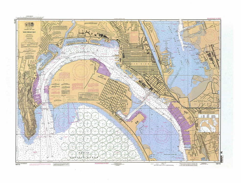 map of san diego bay
